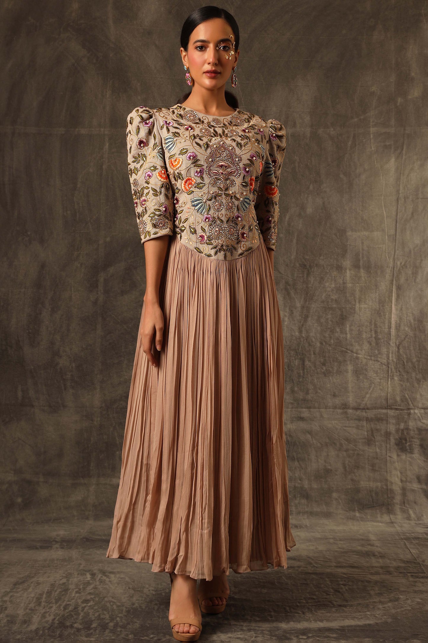 Fulvo A line ankle dress