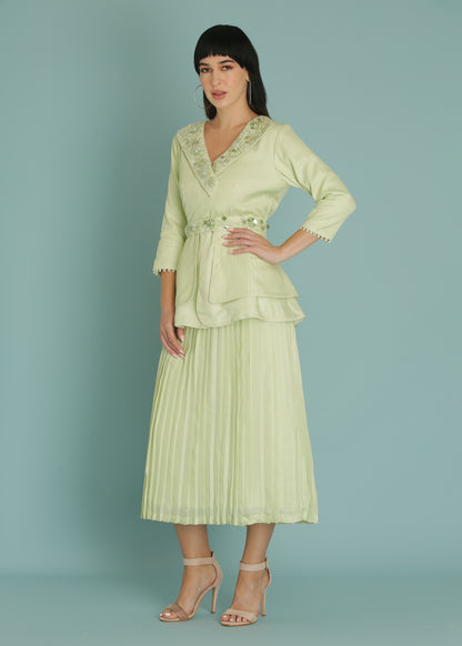 Mint Green Top N Skirt