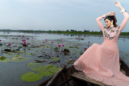 Coral Pink Dress