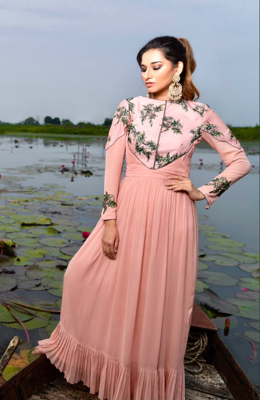 Coral Pink Dress