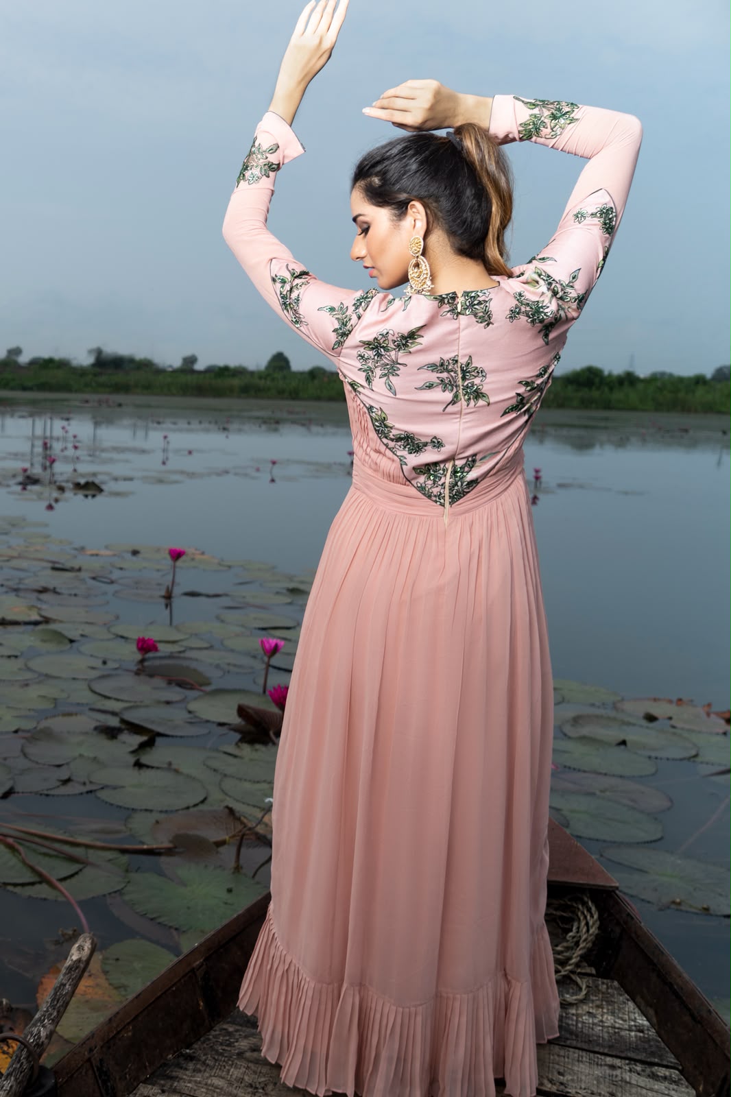 Coral Pink Dress