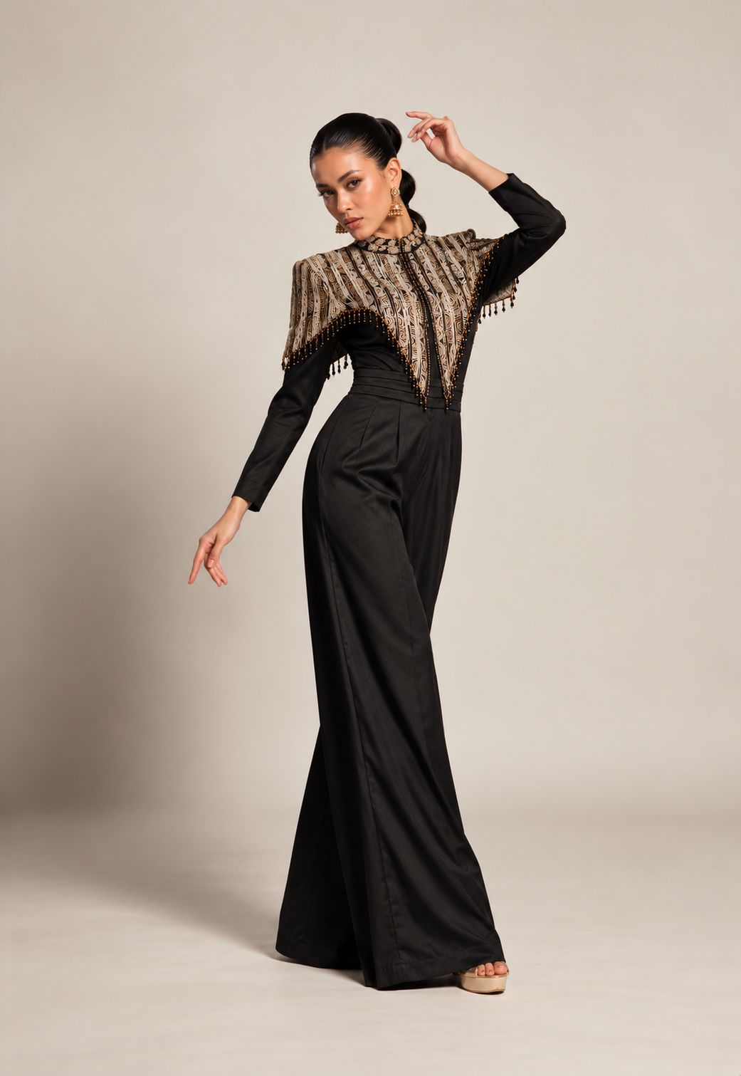 Noir Élan Jumpsuit