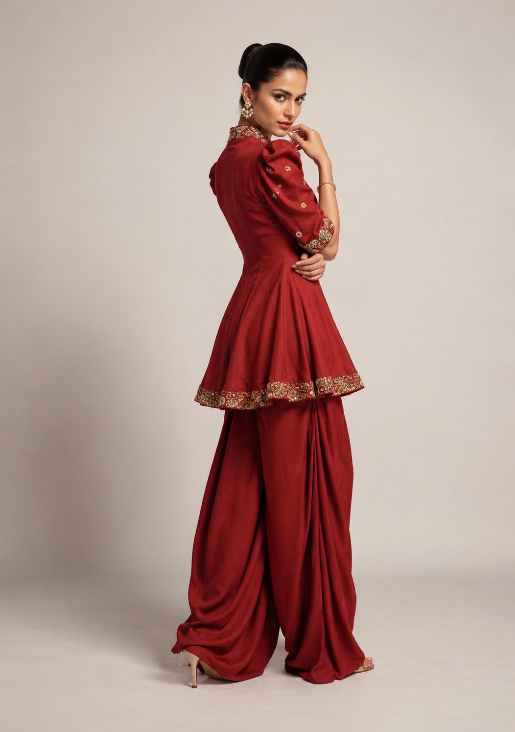 Garnet Heirloom Kurta Set