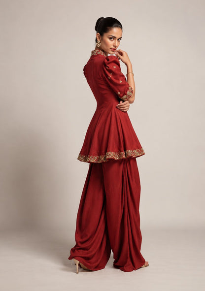 Garnet Heirloom Kurta Set