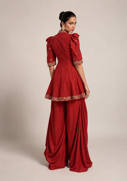 Garnet Heirloom Kurta Set