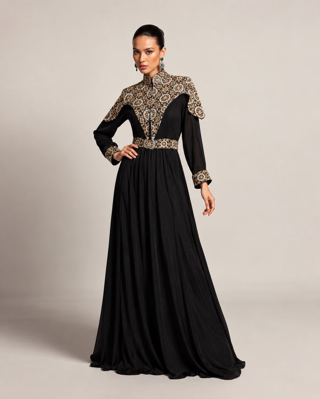 Nocturne Baroque Gown
