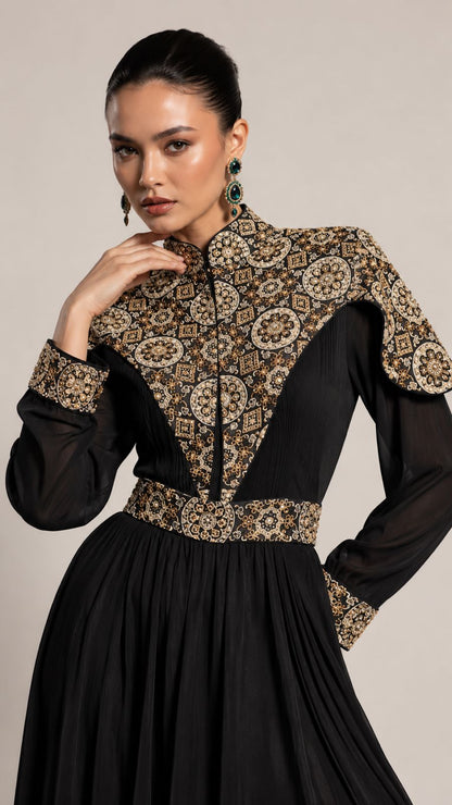 Nocturne Baroque Gown