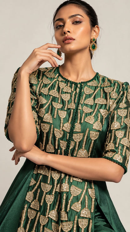 Verdant Nazaara Lehenga Set