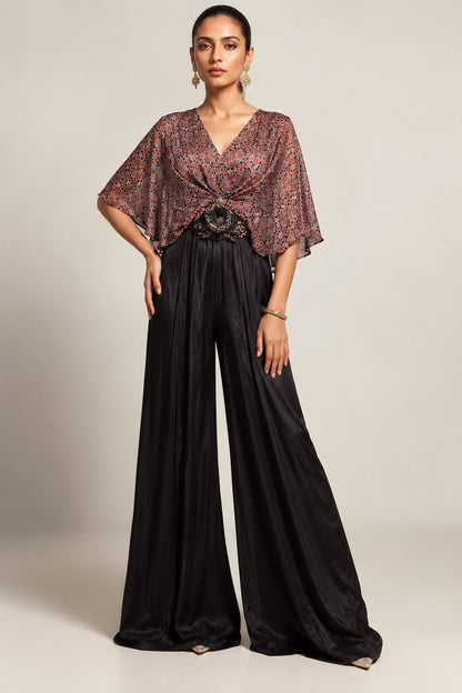 Cinder Bloom Palazzo Ensemble