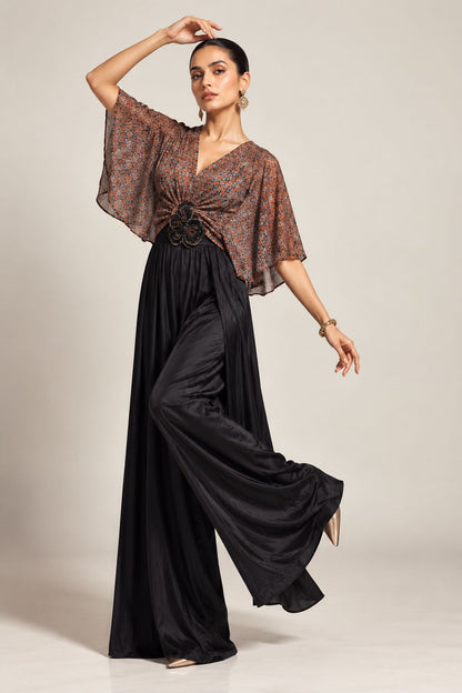 Cinder Bloom Palazzo Ensemble