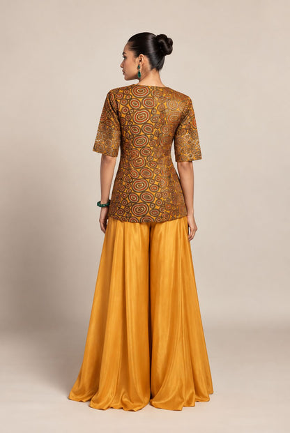 Saffron Mandala Flare Ensemble