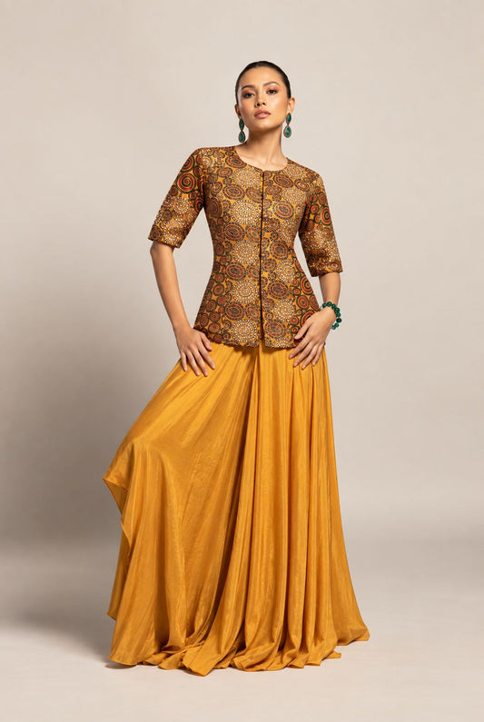 Saffron Mandala Flare Ensemble