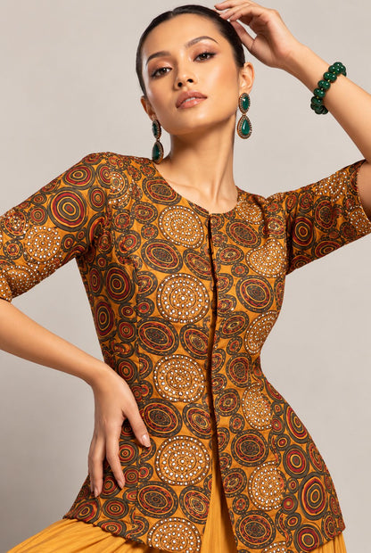 Saffron Mandala Flare Ensemble